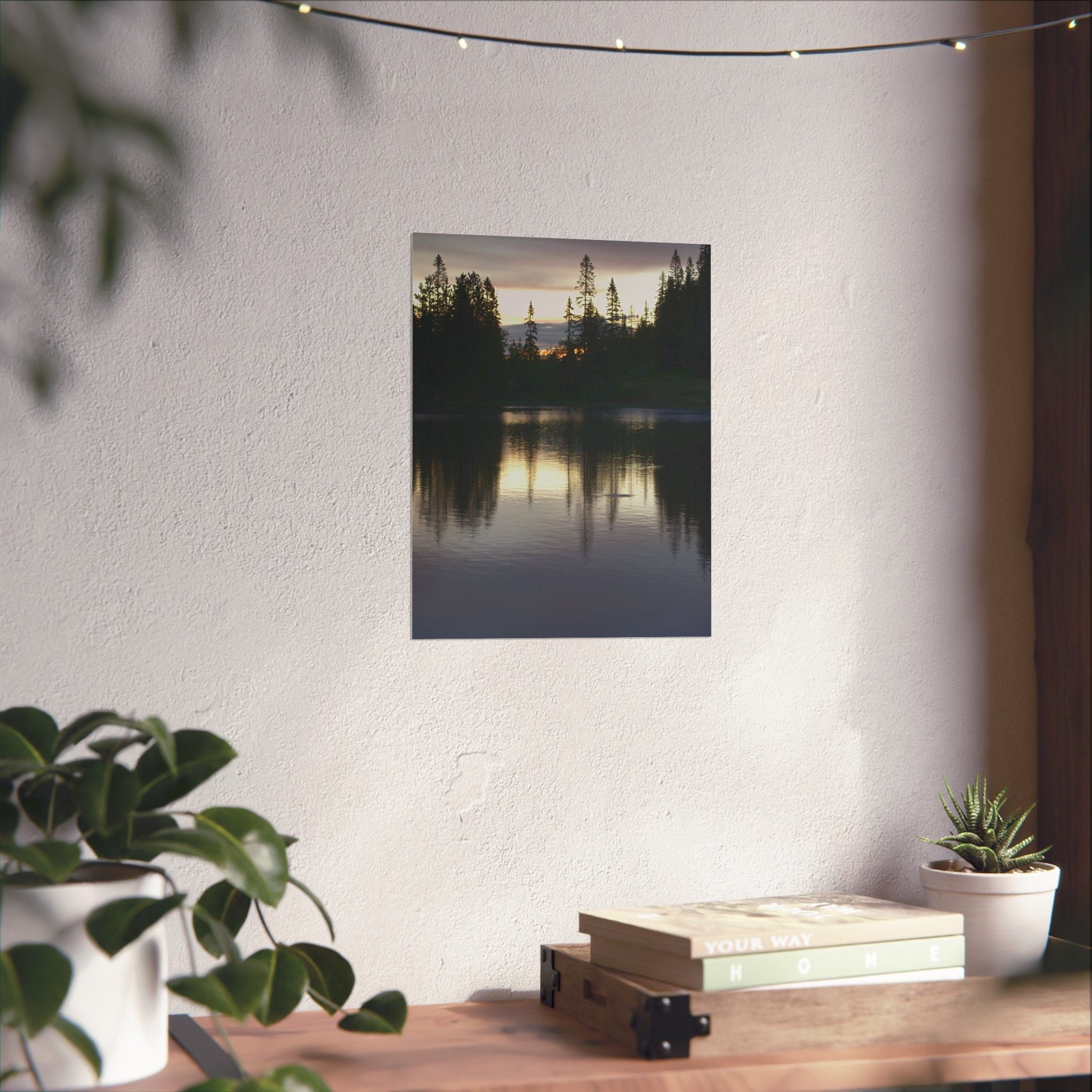 Nordic Lake at Dusk
