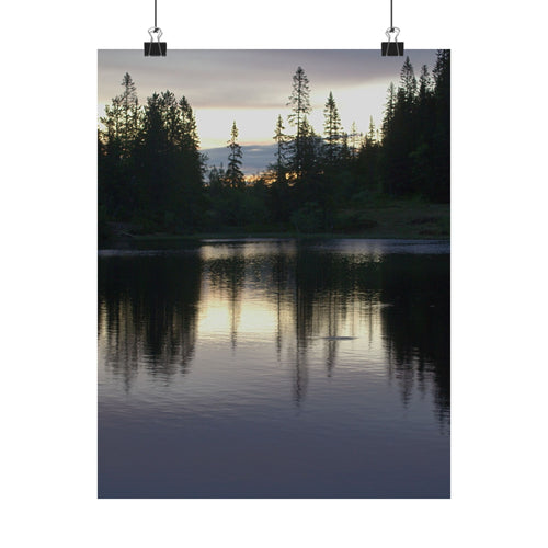 Nordic Lake at Dusk