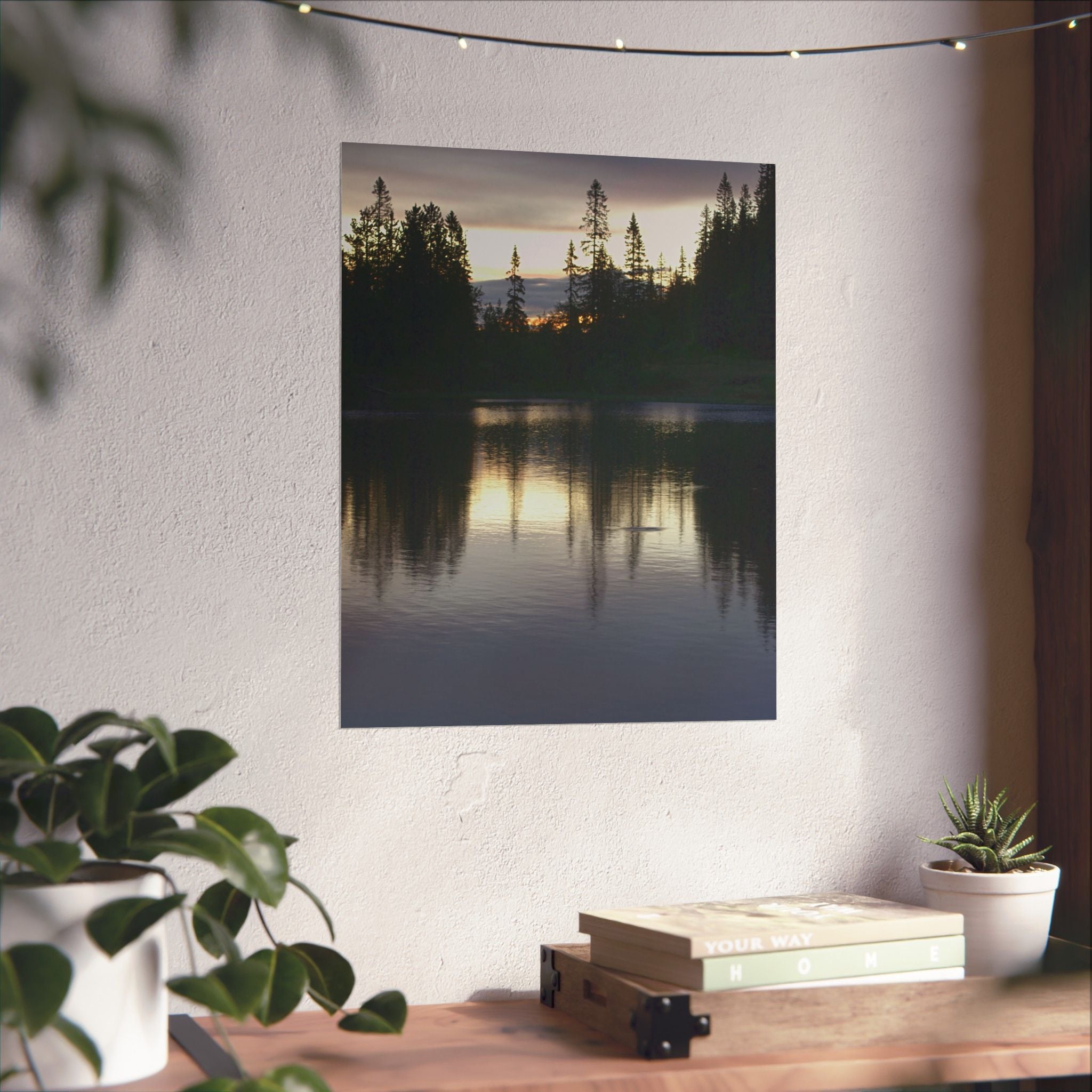 Nordic Lake at Dusk